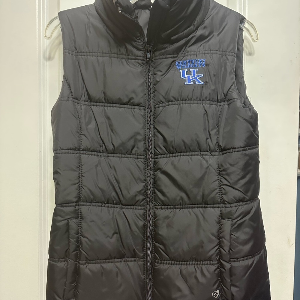 Stadium Athletics Black Puffer Vest